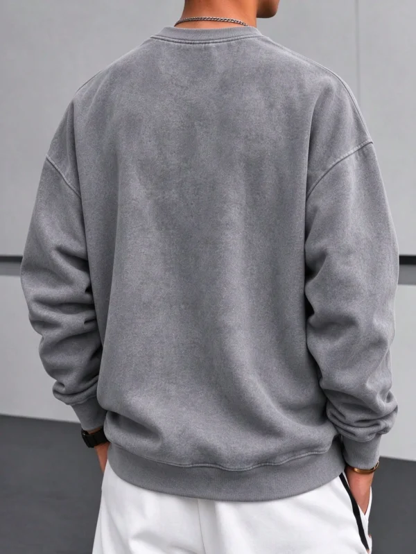 6ad2efedf2a90.webp Men's Vintage Washed Crew Neck Sweatshirt