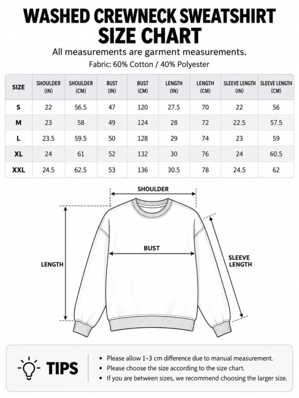 6ad2eff3d2a27.webp Men's Vintage Washed Crew Neck Sweatshirt