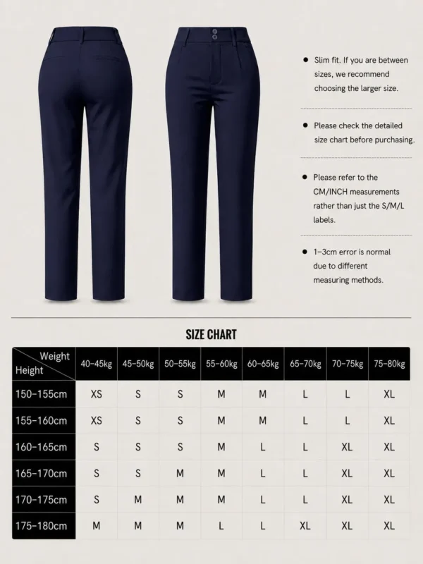 6ad2fdbc4aac2.webp High Waist Double Button Design Long Pants For School And Commute