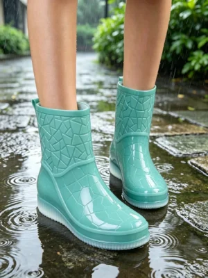 Fashion Women Rain Boots